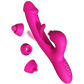 Amovibe G-Spot Ultra Flapping Rabbit Vibrator w Replacement Sleeves Pink
