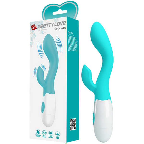 Pretty Love Brighty Rabbit Vibrator Seafoam