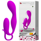 Pretty Love Fancy Silicone Rechargeable Vibrator Purple