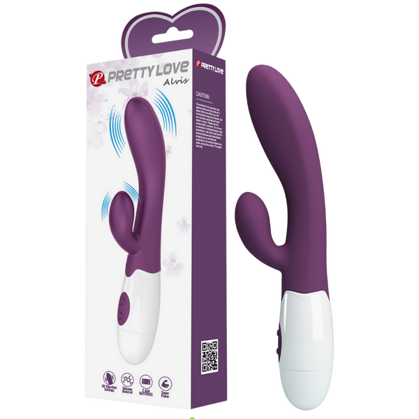 Pretty Love Alvis Rabbit Vibrator Purple