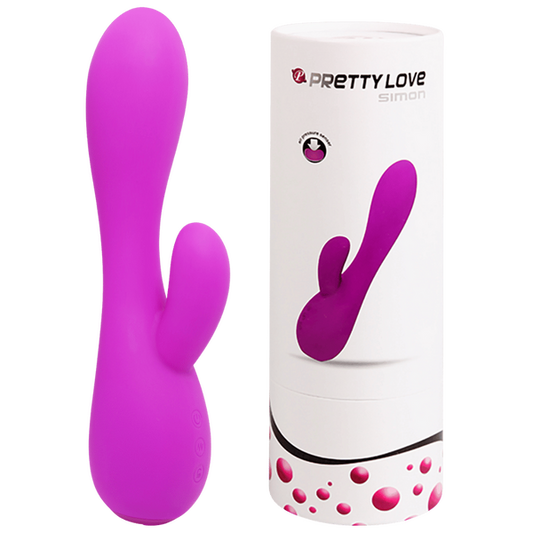 Pretty Love Simon Vibrating Massager Purple