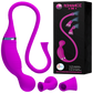 Pretty Love Romance 3in1 Suction Vibrator Purple
