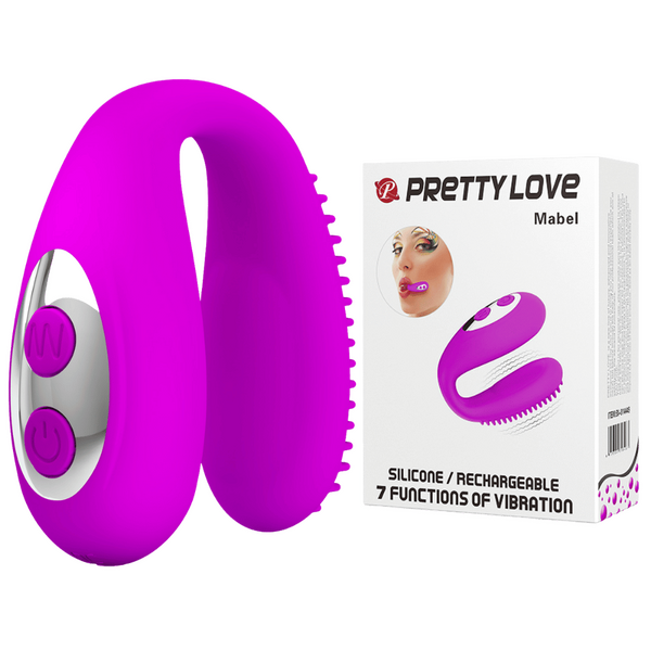 Pretty Love Mabel Oral Sex Stimulator Vibrator Purple