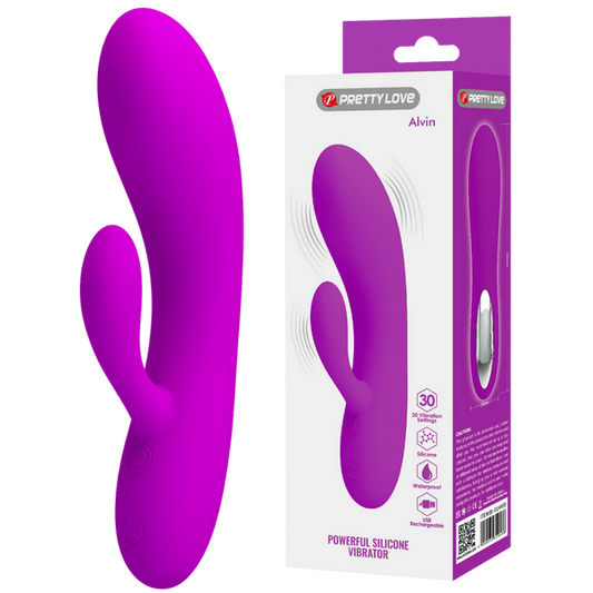 Pretty Love Alvin Rabbit Vibrator Purple