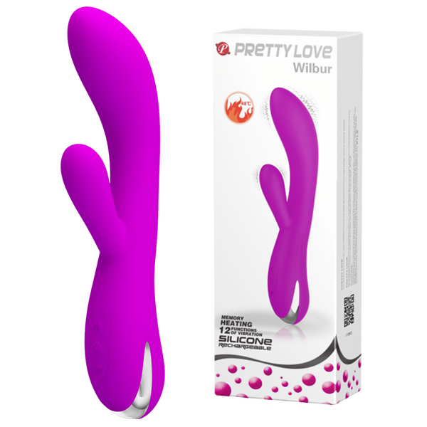Pretty Love Wilbur Warming Rabbit Vibrator Pink