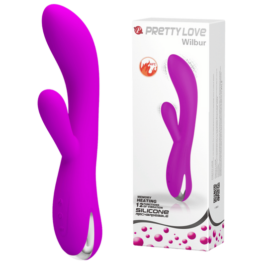 Pretty Love Wilbur Warming Rabbit Vibrator Pink