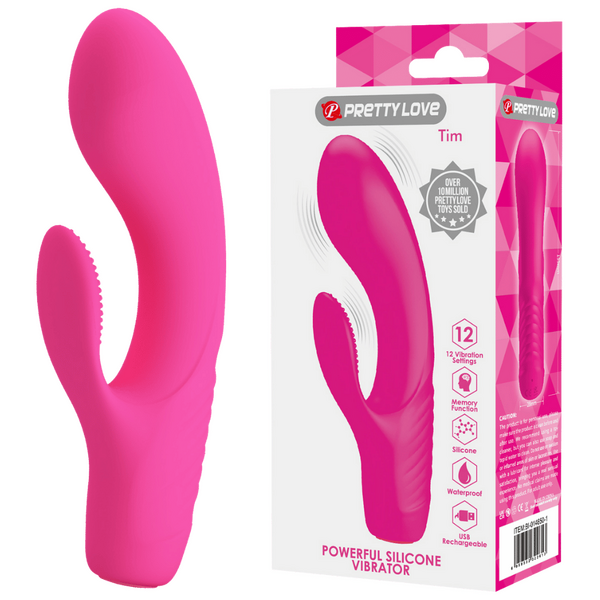 Pretty Love Tim Rabbit Vibrator Pink