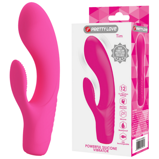 Pretty Love Tim Rabbit Vibrator Pink