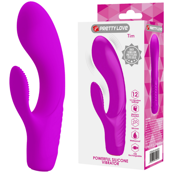 Pretty Love Tim Rabbit Vibrator Purple