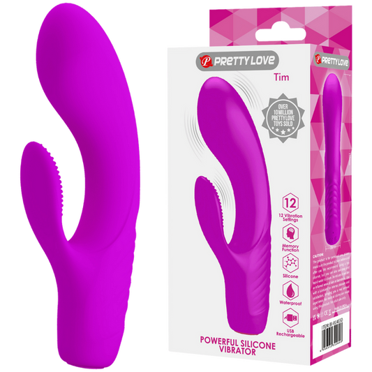 Pretty Love Tim Rabbit Vibrator Purple