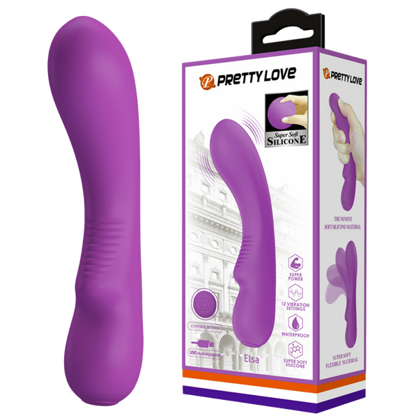 Pretty Love Elsa Vibrator Purple