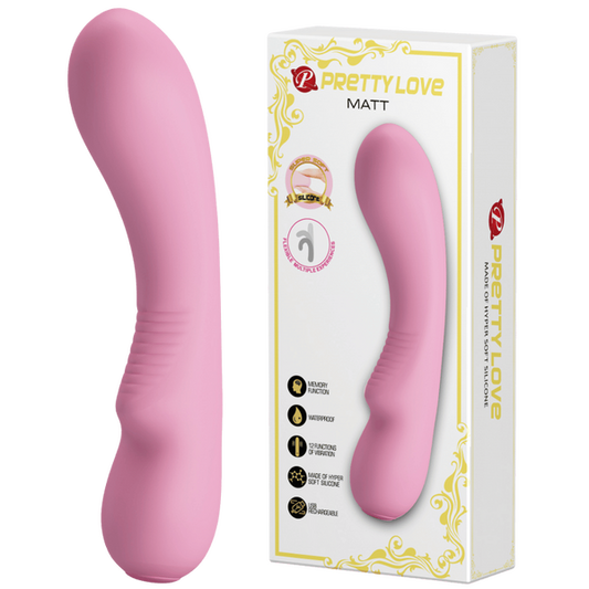 Pretty Love Matt Vibrator Pink