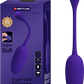 Pretty Love Super Soft Silicone Knucker Egg Vibrator Purple