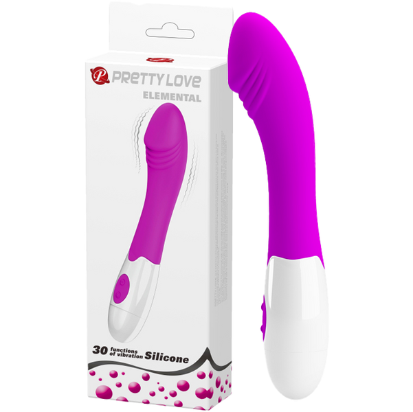 Pretty Love Elemental G-Spot Vibrator Purple