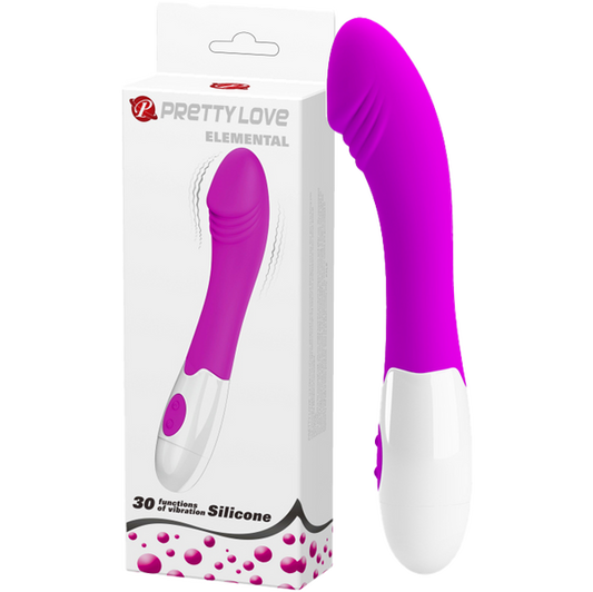 Pretty Love Elemental G-Spot Vibrator Purple