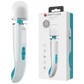 Pretty Love Charming Massage Wand 9.4" Blue/White