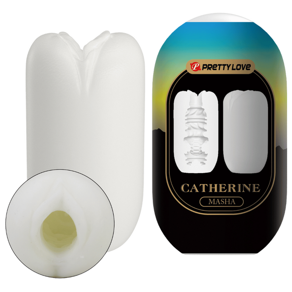 Pretty Love Catherine Masha Egg Masturbator (White)