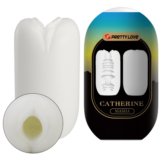 Pretty Love Catherine Masha Egg Masturbator (White)