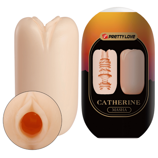 Pretty Love Catherine Masha Egg Masturbator (Peach)