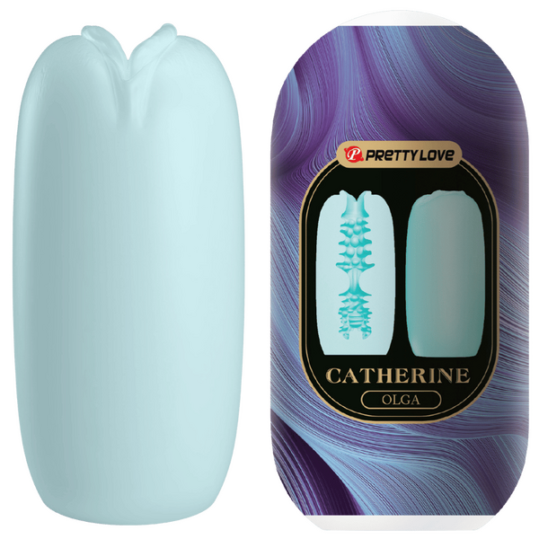 Pretty Love Catherine Olga Egg Masturbator (Blue)