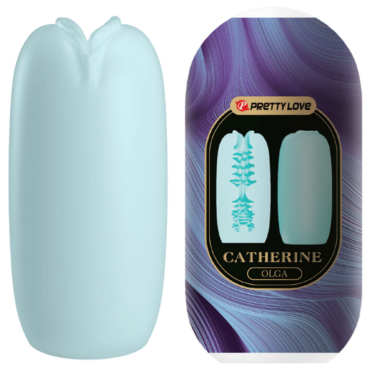 Pretty Love Catherine Olga Egg Masturbator (Blue)