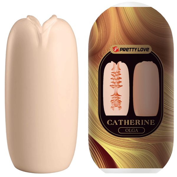 Pretty Love Catherine Olga Egg Masturbator (Peach)