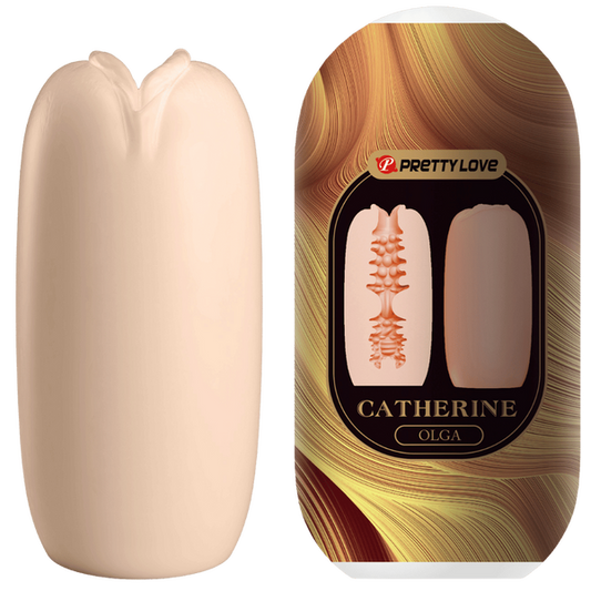 Pretty Love Catherine Olga Egg Masturbator (Peach)