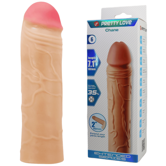 Pretty Love Extended Series Chane 7.1" Extender (Flesh)