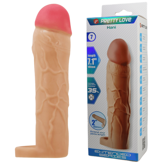 Pretty Love Extended Series Hani 7.1" Extender (Flesh)