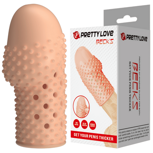 Pretty Love Penis Sleeve - Becks (Flesh)