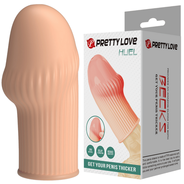 Pretty Love Penis Sleeve - Huel (Flesh)