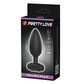 Pretty Love Vibra Butt Plug II (Black)