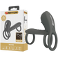 Pretty Love Master Ring - Jammy Vibrating Couples Cock Ring Sleeve (Grey)