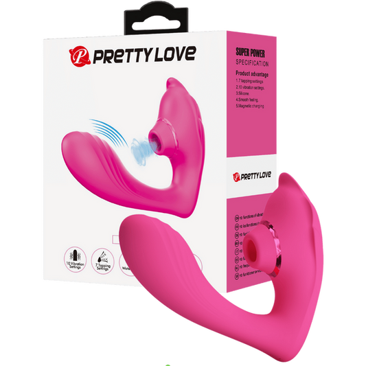 Pretty Love Nemo Clitoral Tapping Vibrator (Pink)