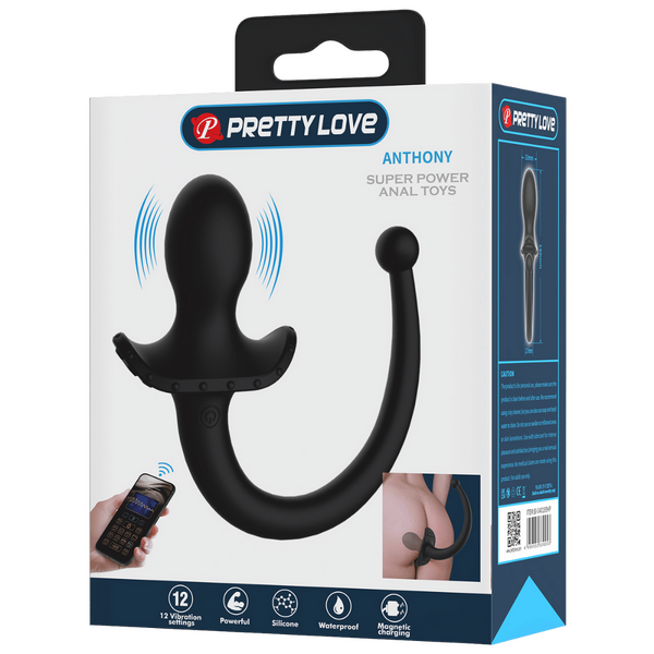 Pretty Love App Control Tail Plug - Anthony