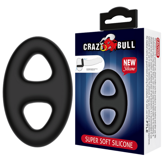 Crazy Bull Super Soft Silicone Cockring - Naethan (no.16)