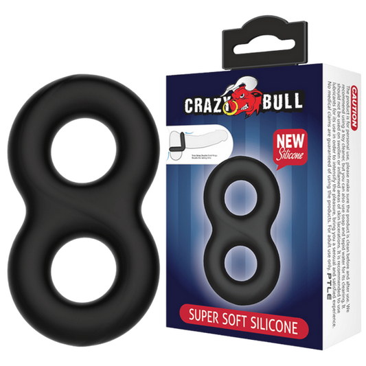 Crazy Bull Super Soft Silicone Cockring - Tyrance (no.17)