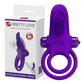 Pretty Love Vibrant Penis Ring - Couples Cock Ring Purple
