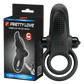 Pretty Love Vibrant Penis Ring - Couples Cock Ring Black