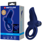 Pretty Love Powerful Ring Bronson Vibrating Cock Ring Navy Blue