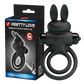 Pretty Love Vibrant Penis Ring III - Couples Cock Ring Black