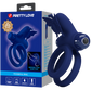 Pretty Love Powerful Ring Jamele Vibrating Cock Ring Navy Blue