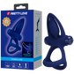Pretty Love Powerful Ring Mat Vibrating Cock Ring Navy Blue