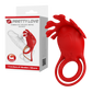 Pretty Love Vibrating Cock Ring Ruben (Red)