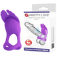 Pretty Love Vibrant Penis Ring - Silas (Purple)