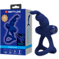 Pretty Love Powerful Ring Luchito Vibrating Cock Ring Navy Blue