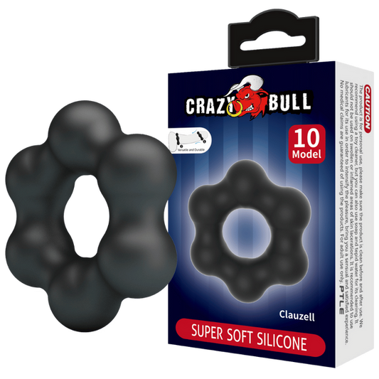 Crazy Bull Super Soft Silicone Cockring - Clauzell (no.10)