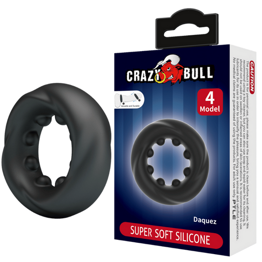 Crazy Bull Super Soft Silicone Cockring - Daquez (no.4)