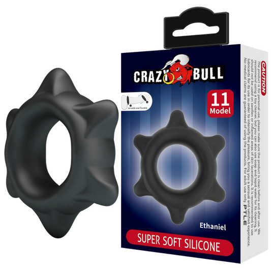 Crazy Bull Super Soft Silicone Cockring - Ethaniel (no.11)