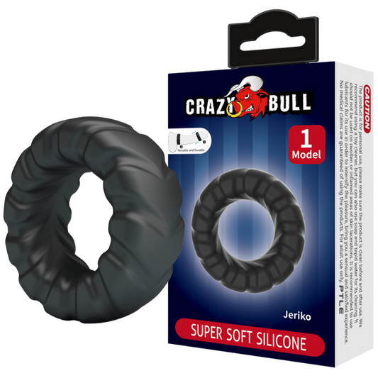 Crazy Bull Super Soft Silicone Cockring - Jeriko (no.1)